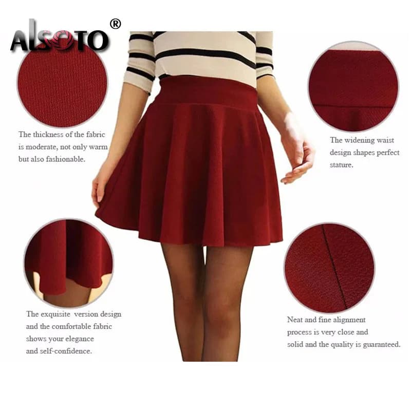 2025 Winter and Summer Style Brand Women Skirt Elastic Faldas Ladies Midi Skirts Sexy Girl Mini Short Skirts Saia Feminina